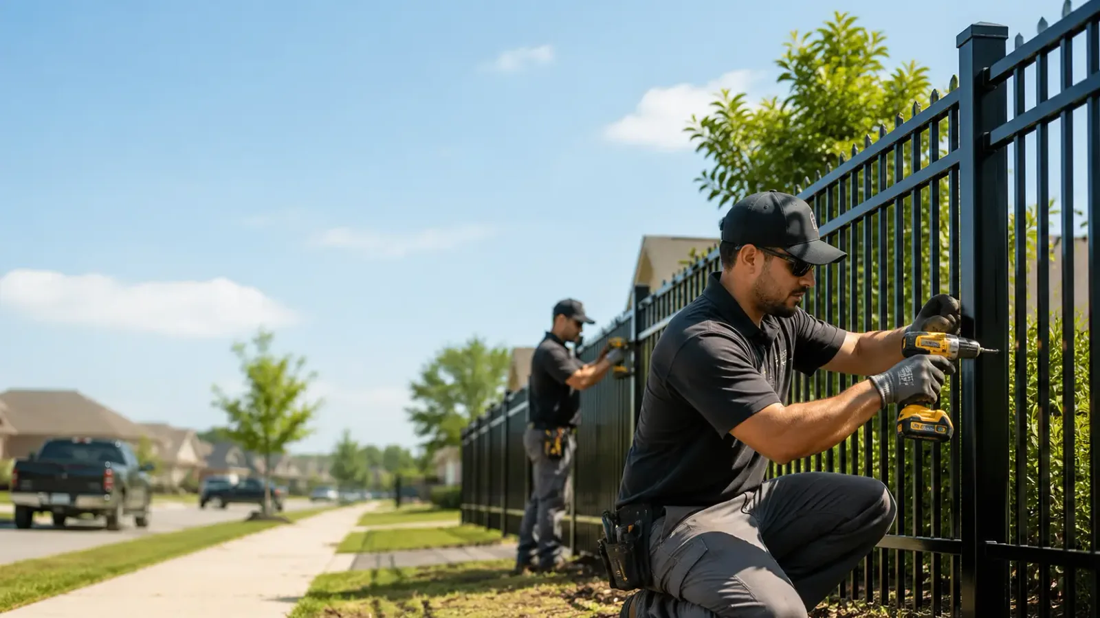 Metal Fence Installation in Petrolia, TX